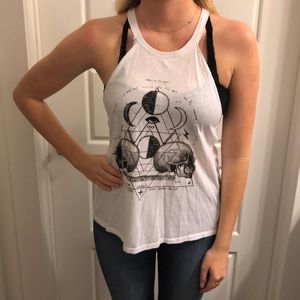Graphic tank top
